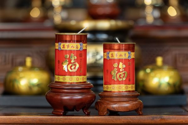 Nến Đèn Cầy Bơ Ống Đỏ (1 Ngày)