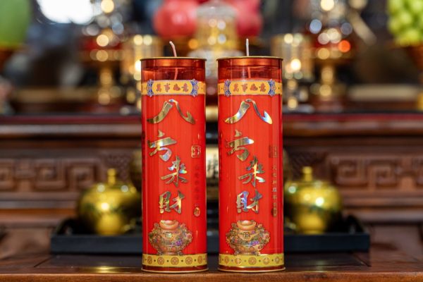 Nến đèn cầy bơ ống đỏ (5 ngày)