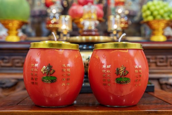 Nến Thờ Phật Đỏ (7 Ngày)